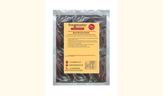 Black Whole Mustard Seeds - 500g